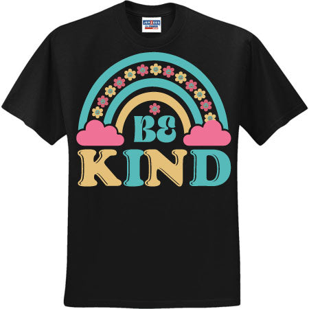 Be Kind Rainbow Clouds (CCS DTF Transfer Only)