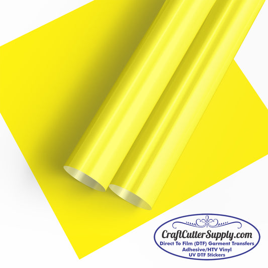 Crazy Crystal Colors HTV-Yellow