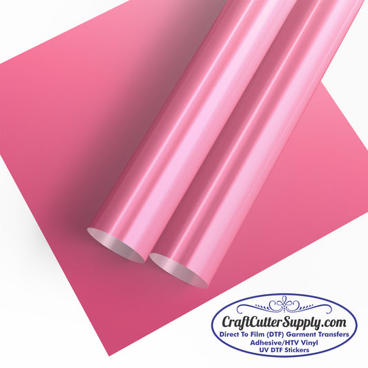 Siser Easy Glow HTV - Neon Pink (Glow In The Dark Iron On Vinyl)