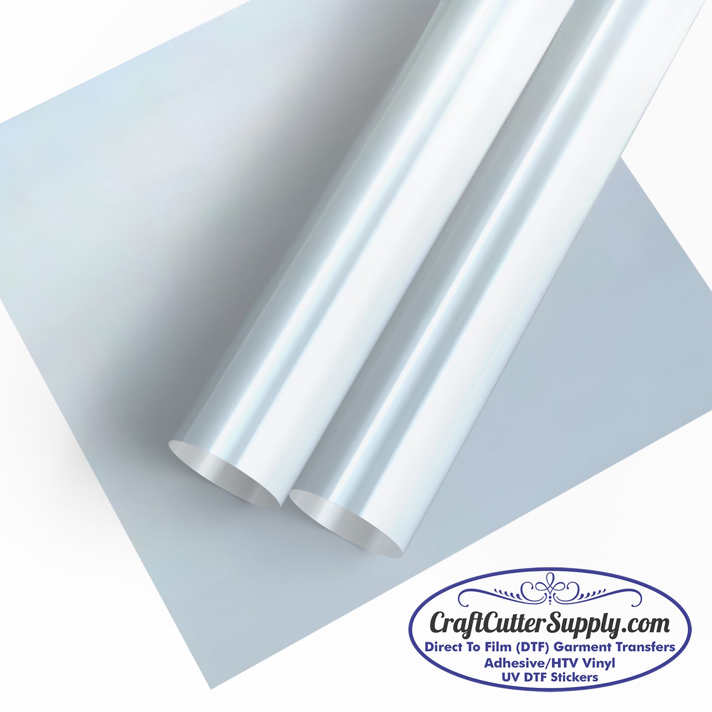 FashionFlex Puff HTV Metallic Silver 12x20