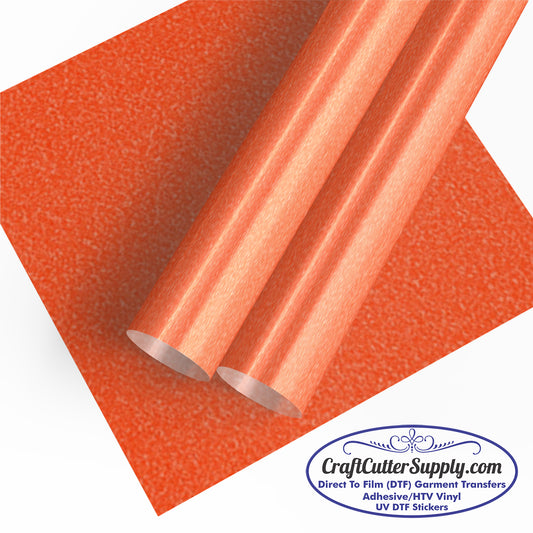 Siser StripFlock Pro - Fluorescent Orange 12in x 15in Sheets