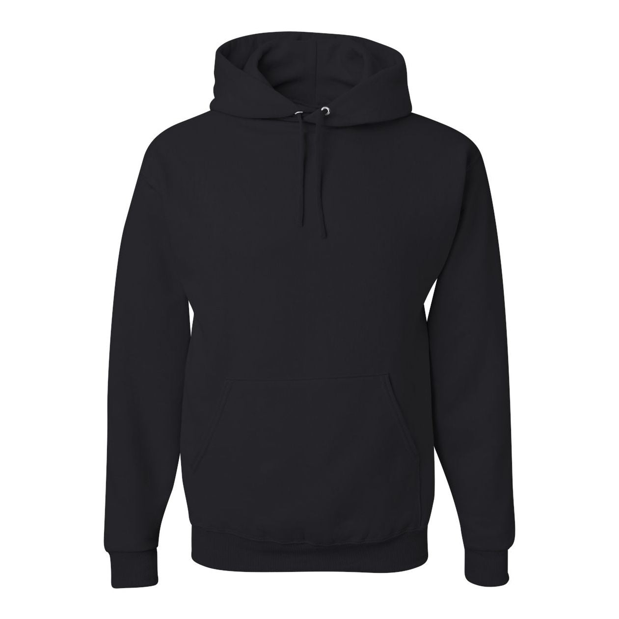 JERZEES - Adult NuBlend Hooded Sweatshirt - Black