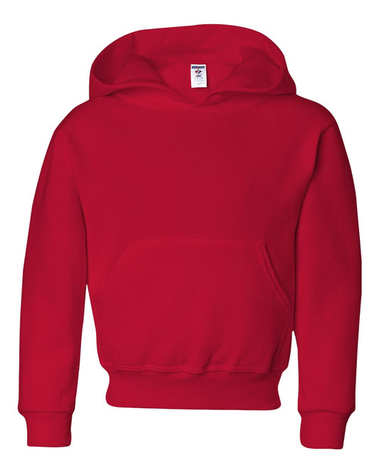 JERZEES - YOUTH NuBlend Hooded Sweatshirt - True Red