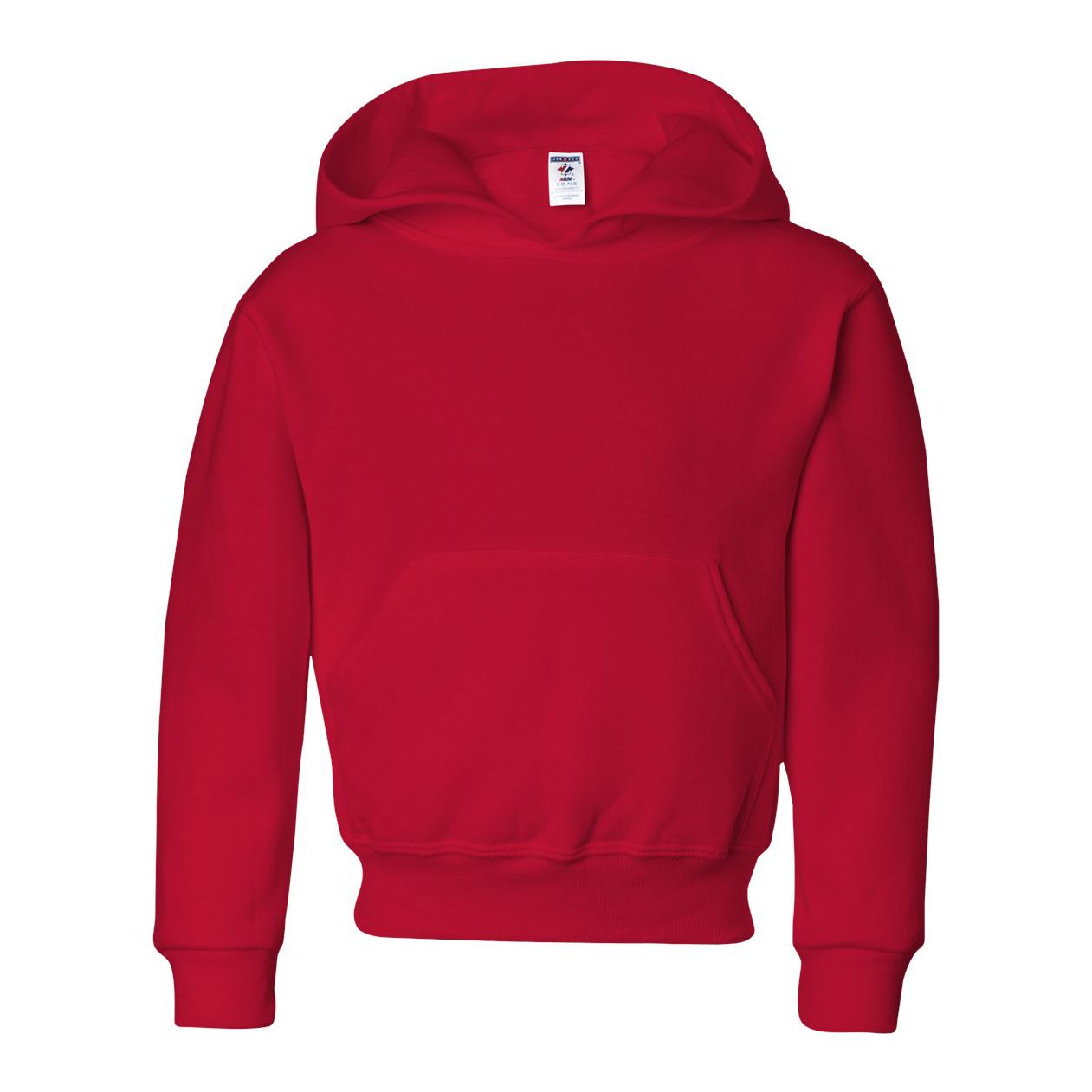 JERZEES - YOUTH NuBlend Hooded Sweatshirt - True Red