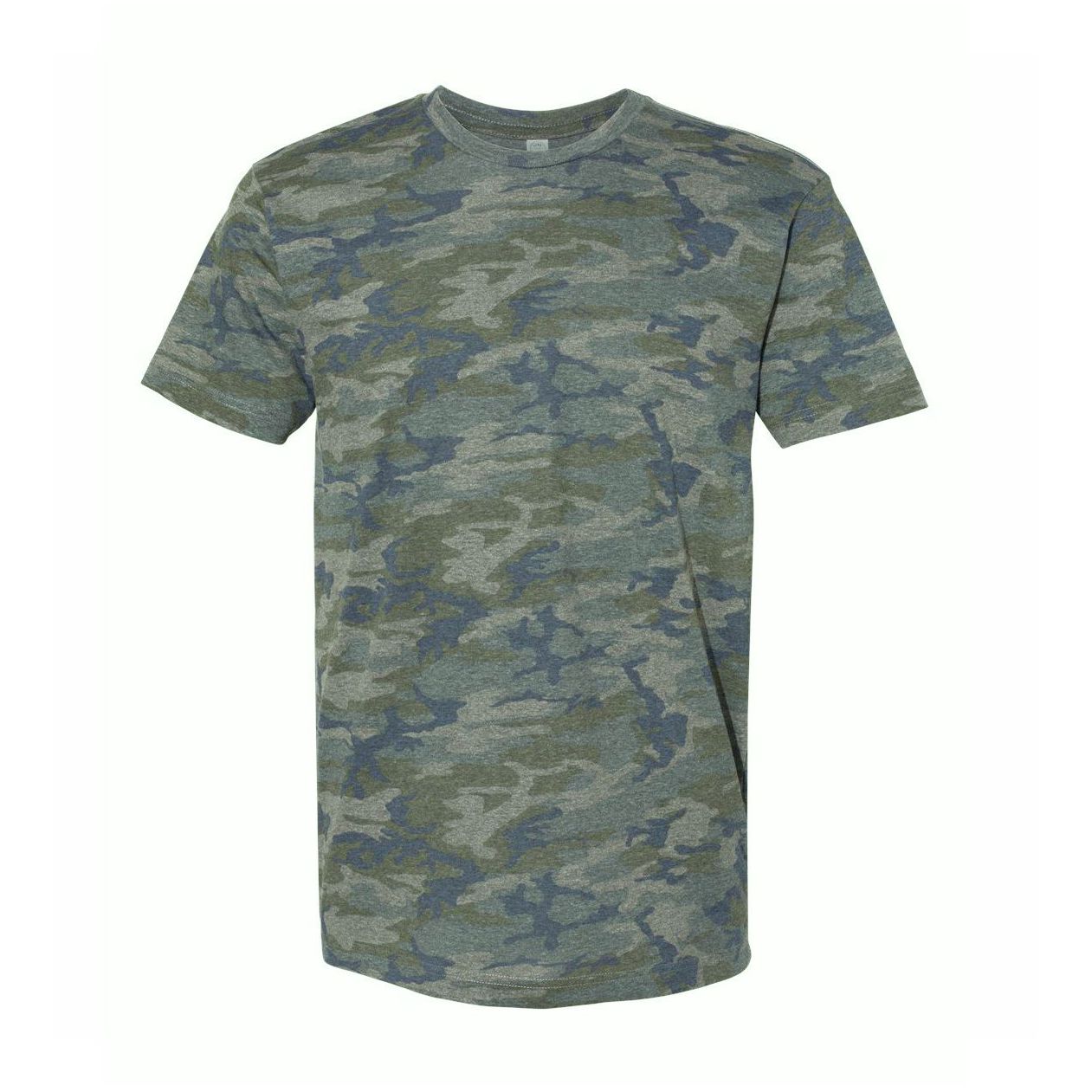 LAT-Fine Jersey Tee - Vintage Camo