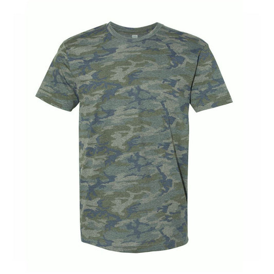 LAT-Fine Jersey Tee - Vintage Camo