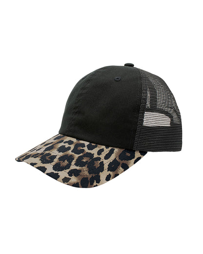 Fashion Trucker Cap Black/Brown