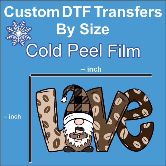 Custom DTF Transfers By Size