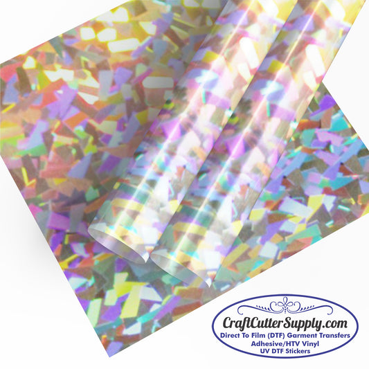 DecoFilm Soft Metallic Glass Silver HTV