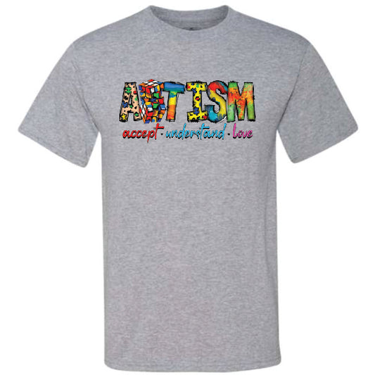Accept Understand Love Autism (CCS DTF Transfer Only)