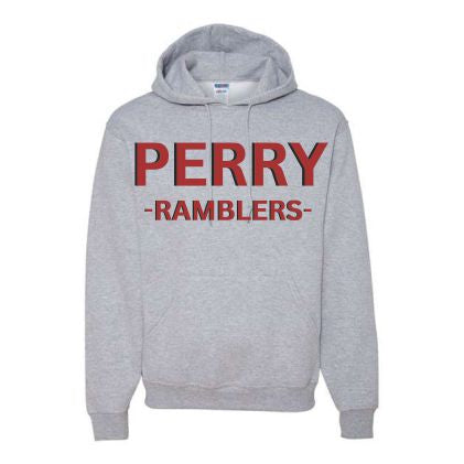 Adult Athletic Heather Hoodie Perry Ramblers 1