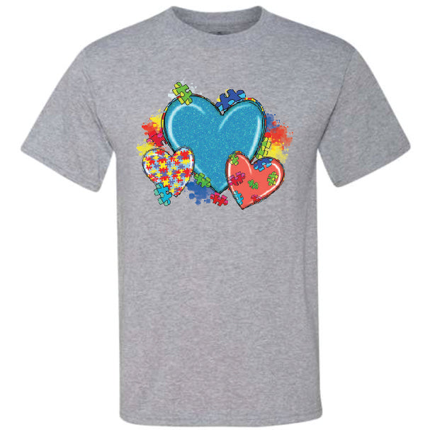 Autism Hearts (CCS DTF Transfer Only) – CraftCutterSupply.com