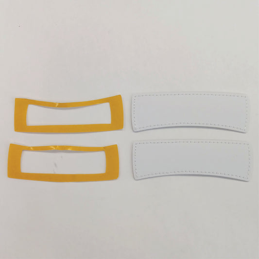 Sublimation Covers (2) For Claw Clip 4.1 inch And Double Sided Adhesive