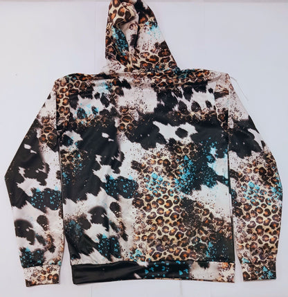 Sublimation Hoodie Cow Leopard 2 (Read Full Description)