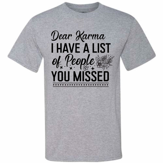 Dear Karma (CCS DTF Transfer Only)