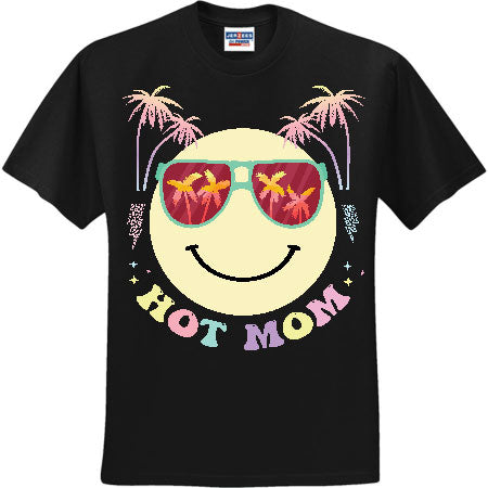 Hot Mom Smiley (CCS DTF Transfer Only)