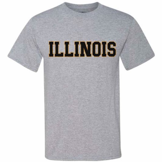 Illinois Glitter (CCS DTF Transfer Only)