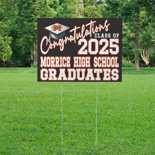 2025 Morrice Graduation Yard Sign