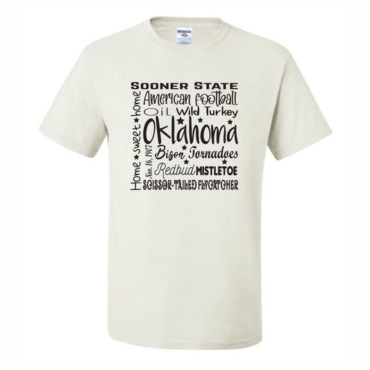 Oklahoma Wordart (CCS DTF Transfer Only)