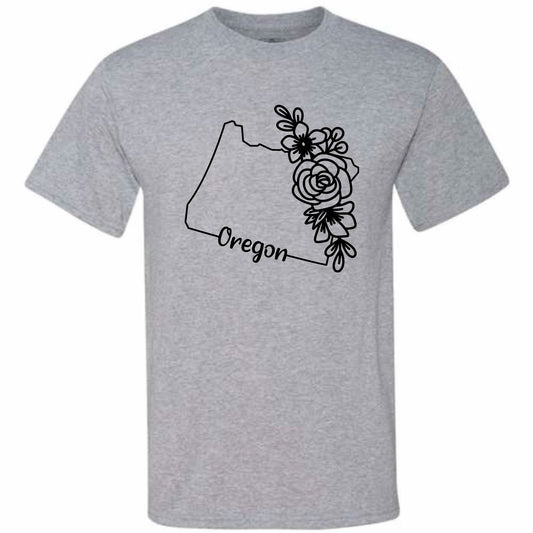 Oregon Floral (CCS DTF Transfer Only)