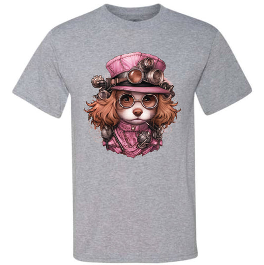 Pink Steampunk Dog 2 (CCS DTF Transfer Only)