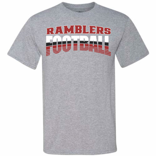 Youth Oxford Grey T Shirt Ramblers Football 3