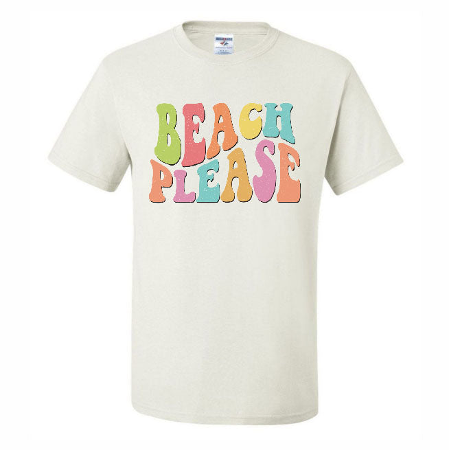 Retro Beach Please (CCS DTF Transfer Only)