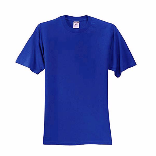 Adult Jerzees Brand 5.4oz 50/50 T-Shirt Color-Royal