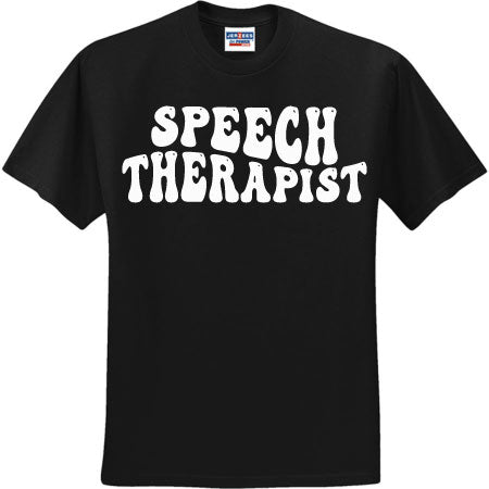 Speech Therapist White (CCS DTF Transfer Only)