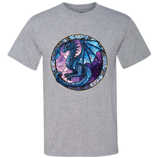 Stained Glass Dragon 3 (CCS DTF Transfer Only)