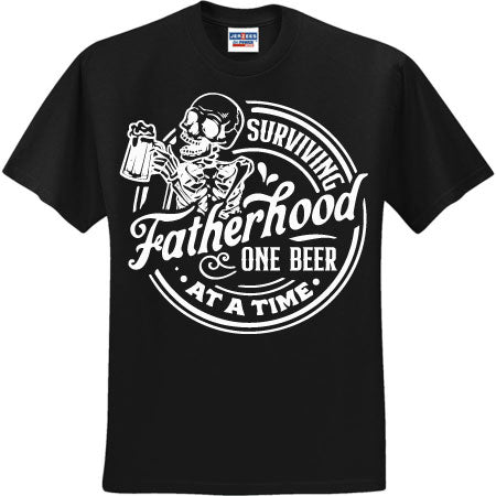 Surviving Fatherhood White (CCS DTF Transfer Only)