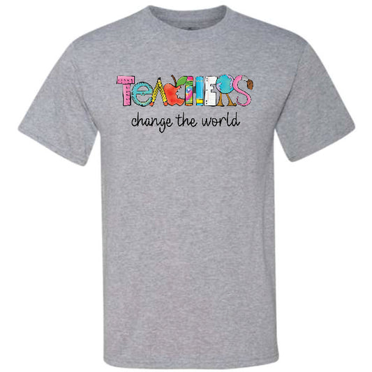 Teachers Change The World (CCS DTF Transfer Only)