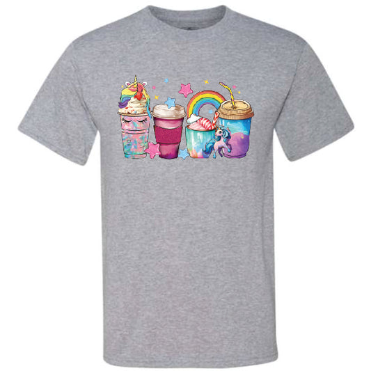 Unicorn Cold Drink Cups (CCS DTF Transfer Only)