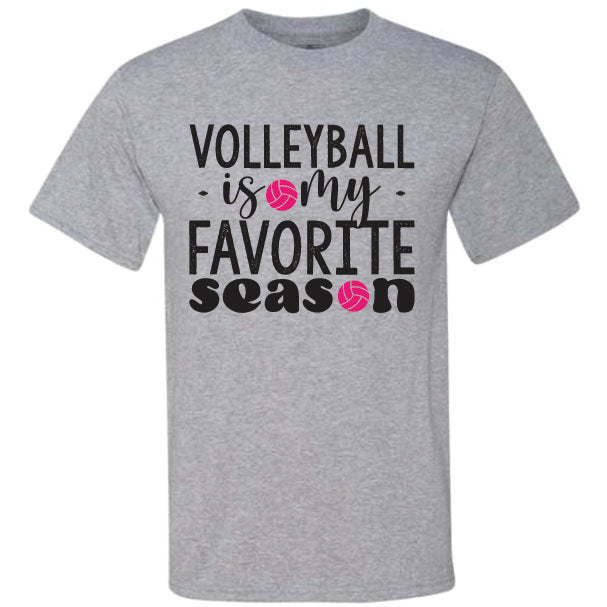 Volleyball Is My Favorite Season Black (CCS DTF Transfer Only)