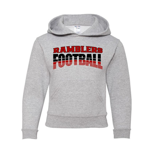 Youth Athletic Heather Hoodie Ramblers Football 1