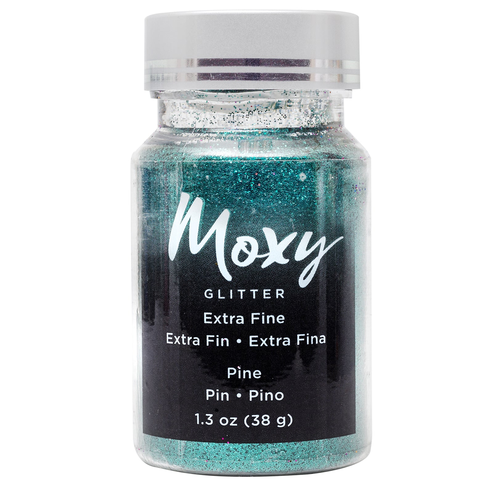 Moxy Extra Fine Glitter-Pine 1 oz+ Bottle - CraftCutterSupply.com