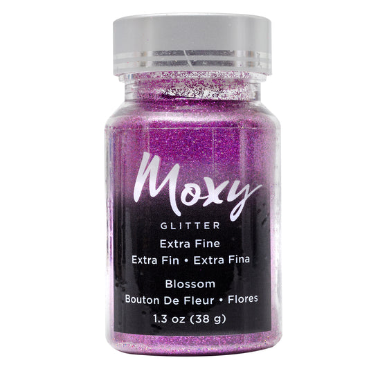 Moxy Extra Fine Glitter-Blossom 1 oz+ Bottle - CraftCutterSupply.com