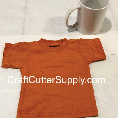 Mini Tee Texas Orange - CraftCutterSupply.com