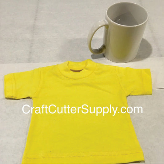 Mini Tee Yellow - CraftCutterSupply.com