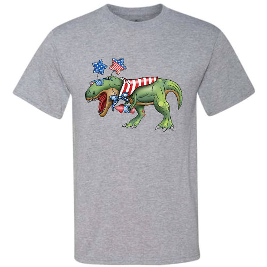 4th Of July Dinosaur (CCS DTF Transfer Only)