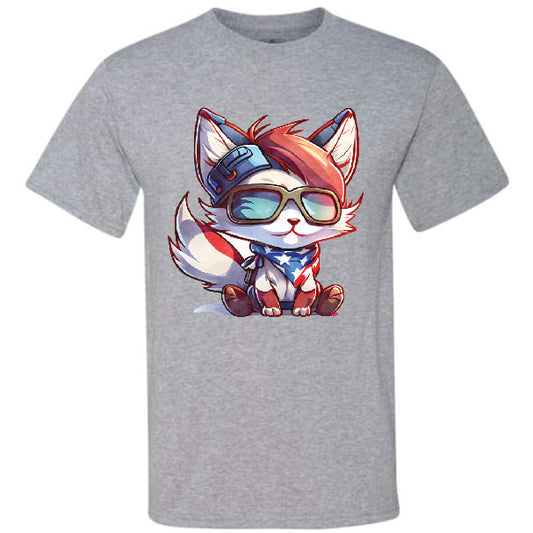4th Of July Fox (CCS DTF Transfer Only)