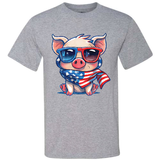 4th Of July Pig (CCS DTF Transfer Only)