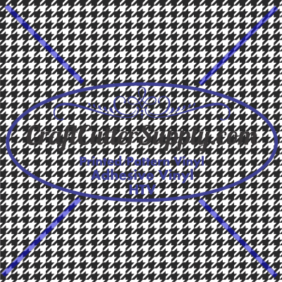 Black And White Houndstooth 12x12 - CraftCutterSupply.com