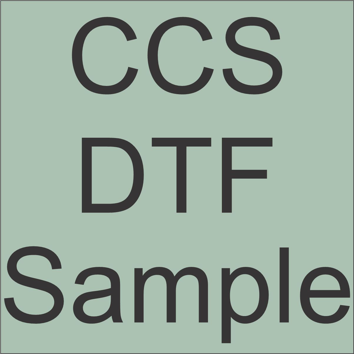 CCS DTF Sample