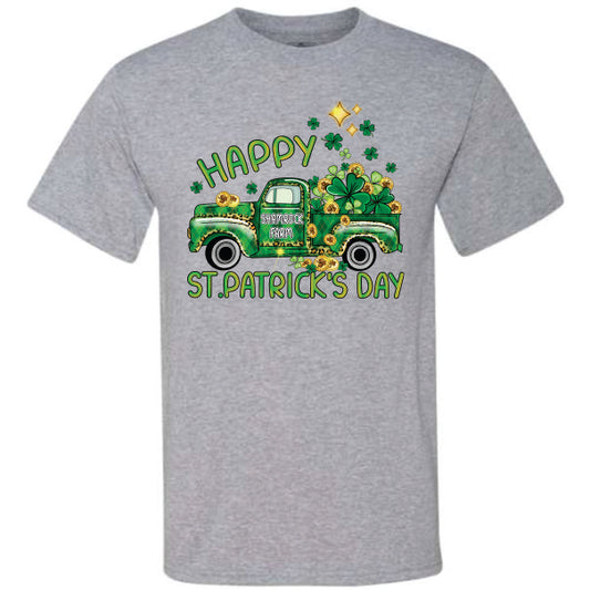 Happy St. Patrick's Day Truck (CCS DTF Transfer Only)