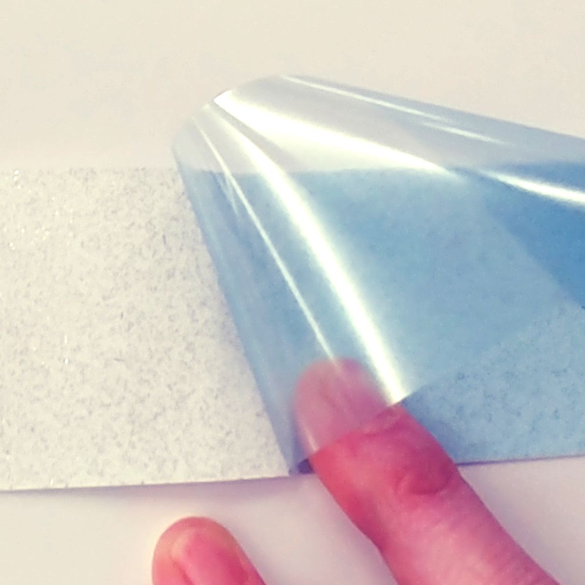 ThermoFlex® Plus HTV Metal Flake Pure White (Has a blue carrier sheet) - CraftCutterSupply.com