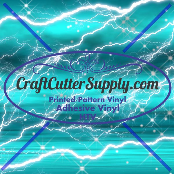 Aqua Lightning 12x12 - CraftCutterSupply.com