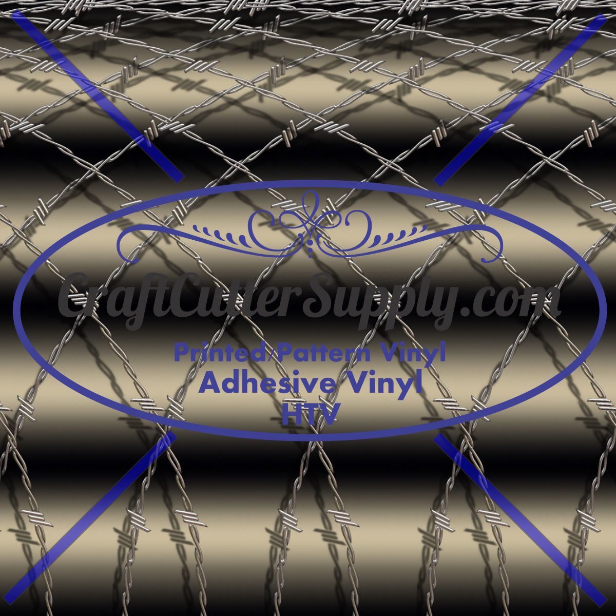 Arched Wire Gold 12x12 - CraftCutterSupply.com