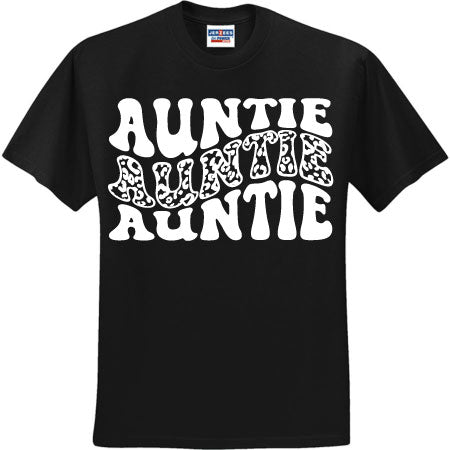 Auntie Stacked White (CCS DTF Transfer Only)
