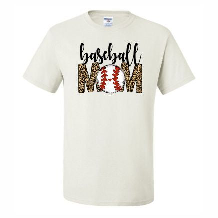 Baseball Mom Leopard (CCS DTF Transfer Only)